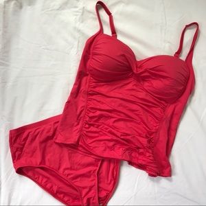 High waisted tankini swimsuit